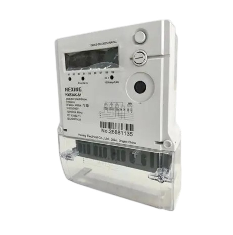 MEDIDOR ELECTRONICO TRIFASICO HEXING HXE33K-S